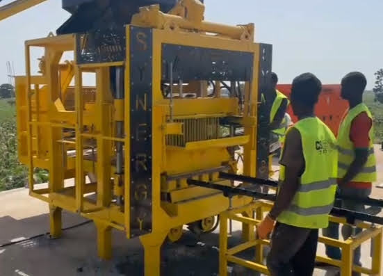 installation de machine de fabrication des agglos Nouakchott Mauritanie